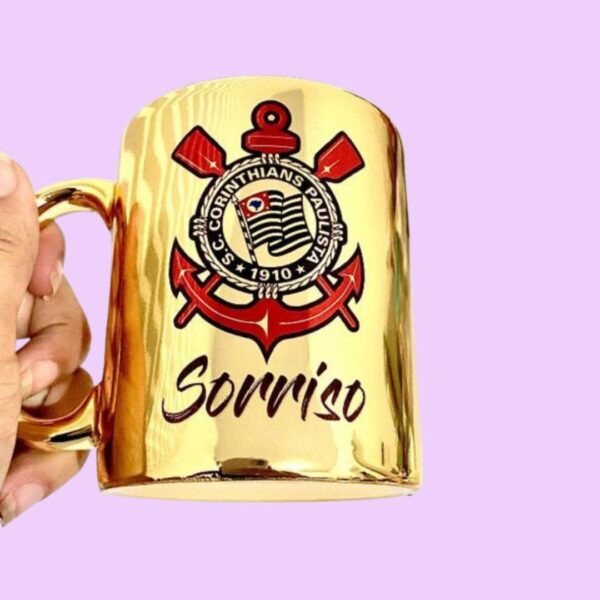 Caneca de porcelana cromada - Image 4